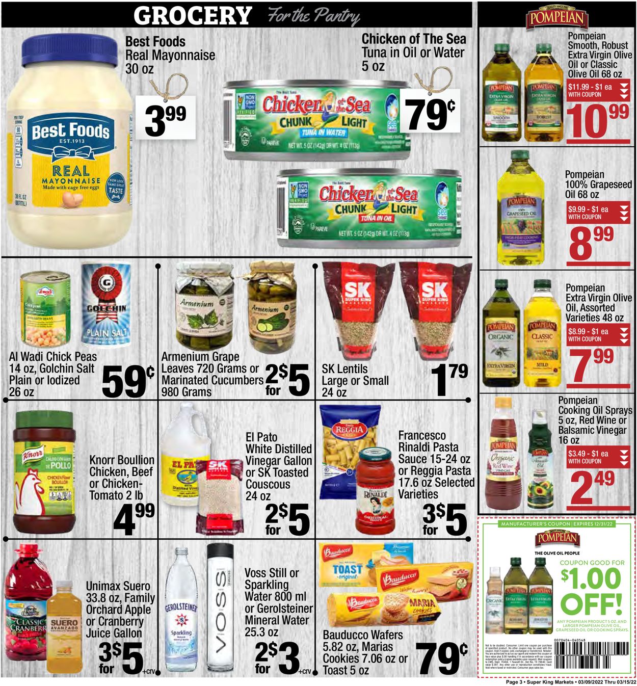 Super King Market Weekly Ad Circular - valid 03/09-03/15/2022 (Page 3)