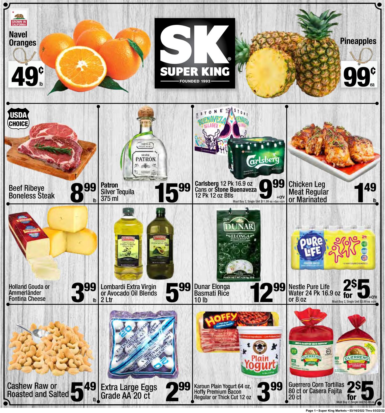 Super King Market Weekly Ad Circular - valid 03/16-03/22/2022