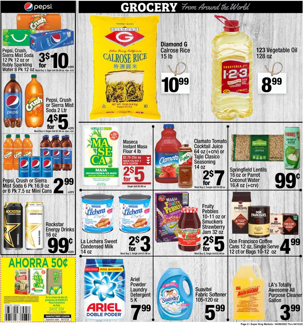 Super King Market Weekly Ad Circular - valid 04/06-04/12/2022 (Page 2)