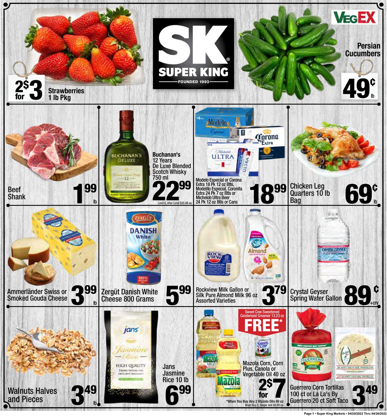 Super King Market Weekly Ad Circular - valid 04/20-04/26/2022