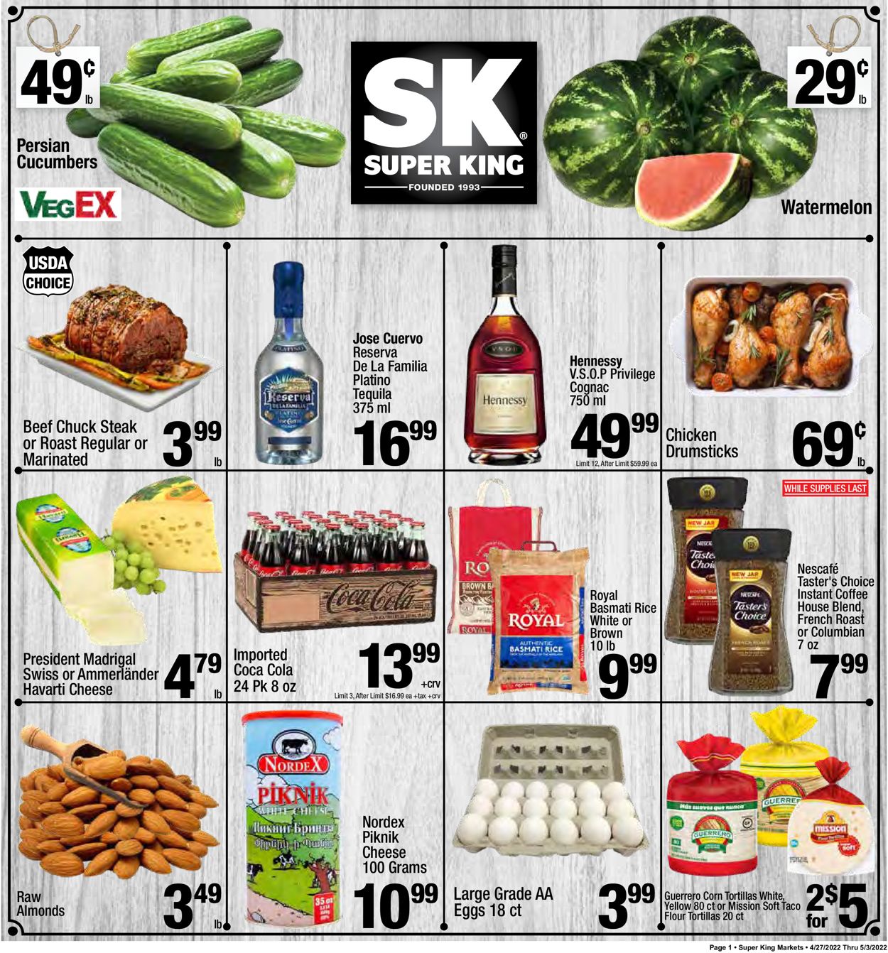 Super King Market Weekly Ad Circular - valid 04/27-05/03/2022