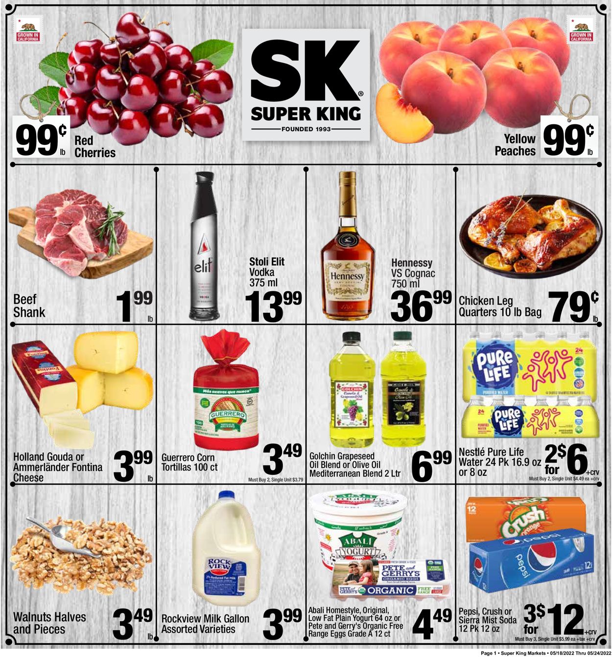 Super King Market Weekly Ad Circular - valid 05/18-05/24/2022