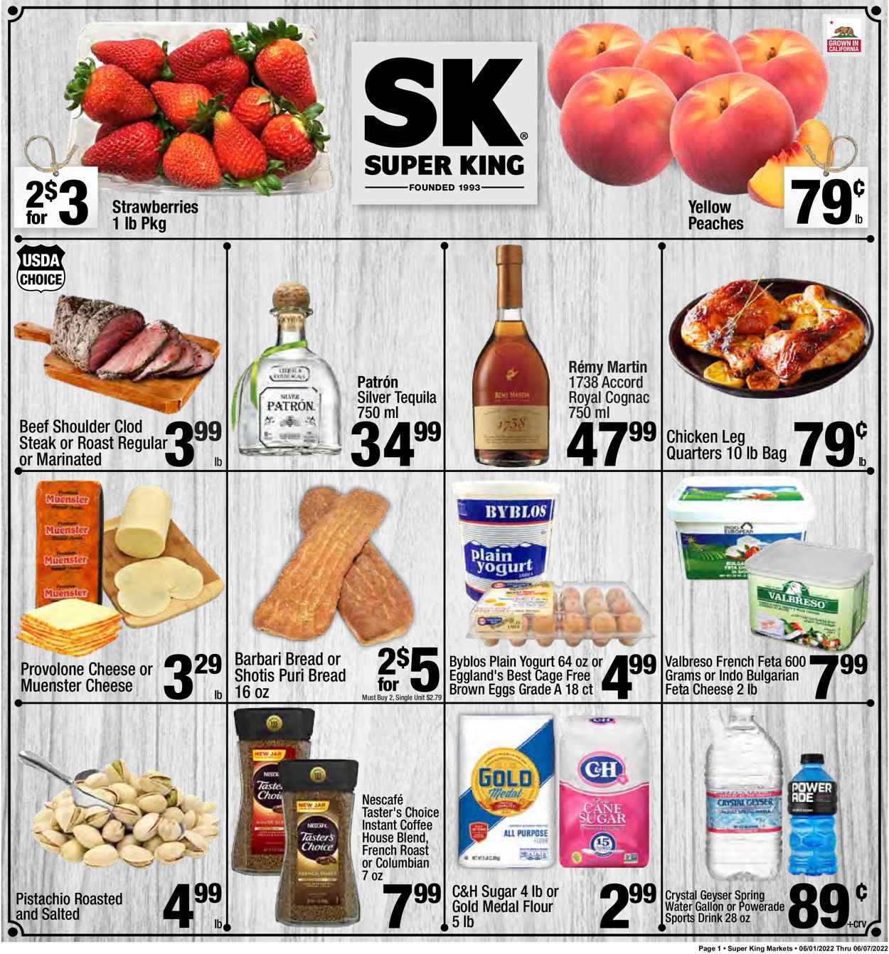 Super King Market Weekly Ad Circular - valid 06/01-06/07/2022