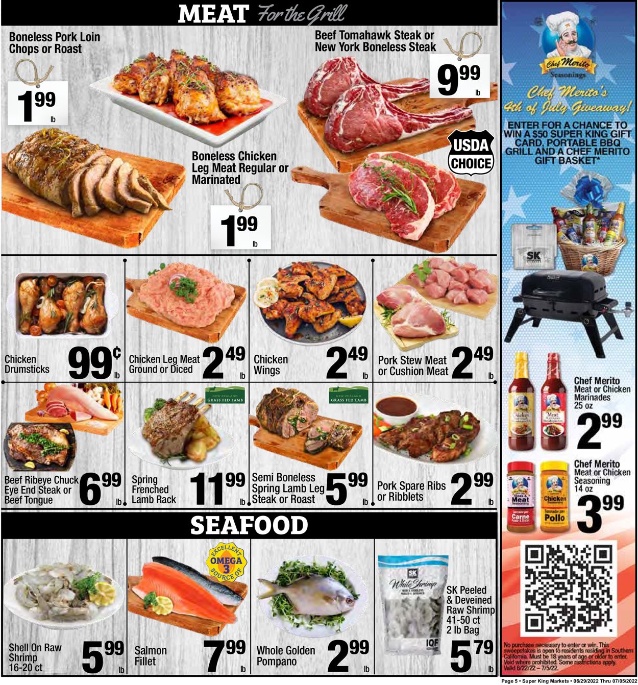 Super King Market Weekly Ad Circular - valid 06/29-07/05/2022 (Page 5)