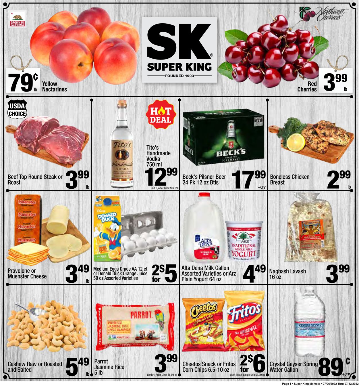 Super King Market Weekly Ad Circular - valid 07/06-07/12/2022
