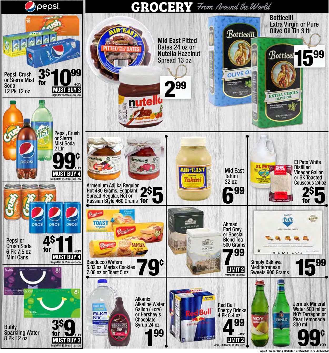 Super King Market Weekly Ad Circular - valid 07/27-08/02/2022 (Page 2)