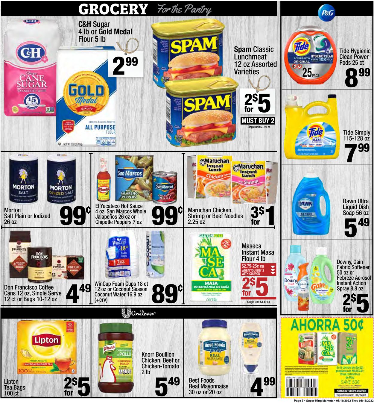 Super King Market Weekly Ad Circular - valid 08/10-08/16/2022 (Page 3)