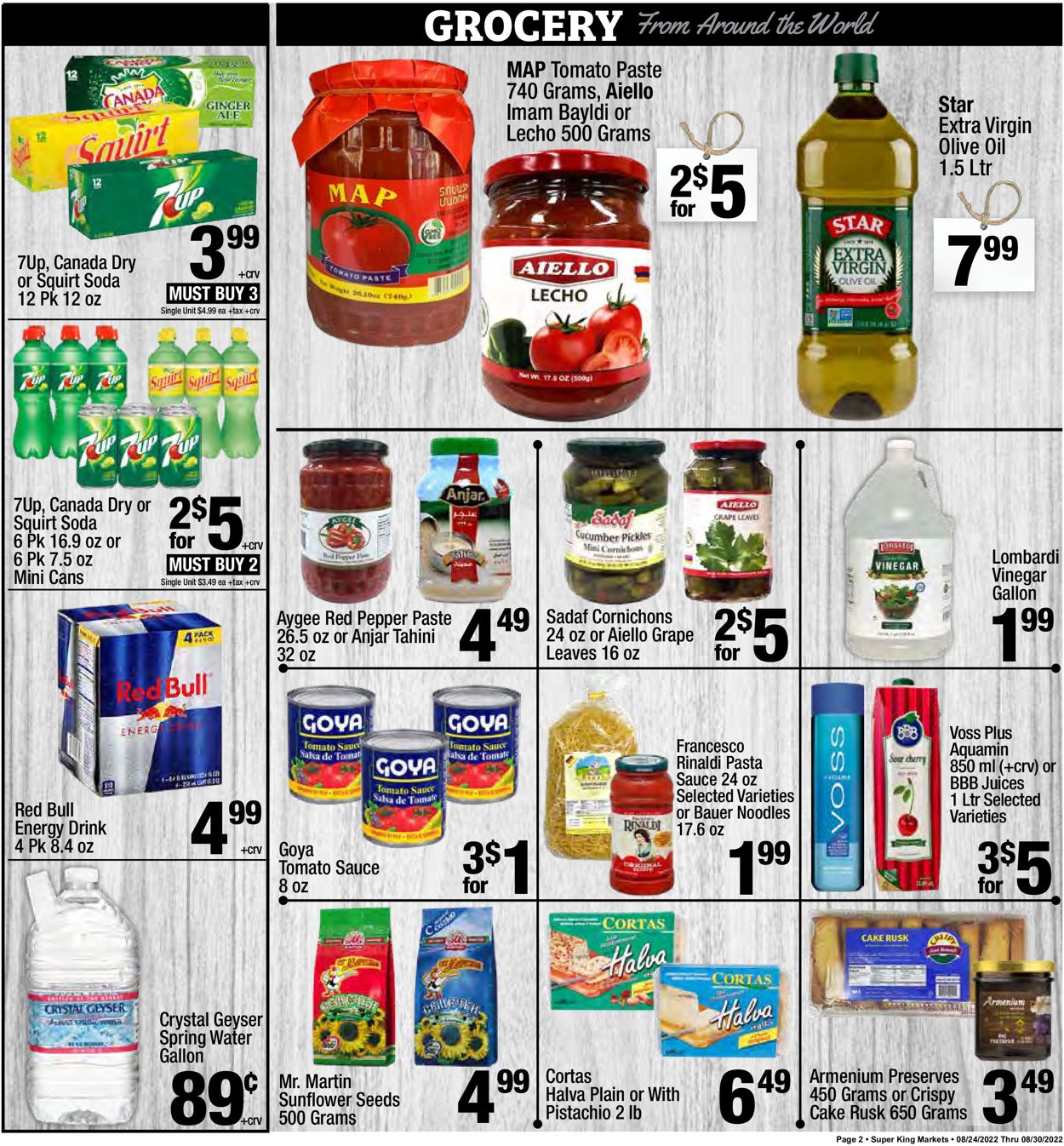 Super King Market Weekly Ad Circular - valid 08/24-08/30/2022 (Page 2)