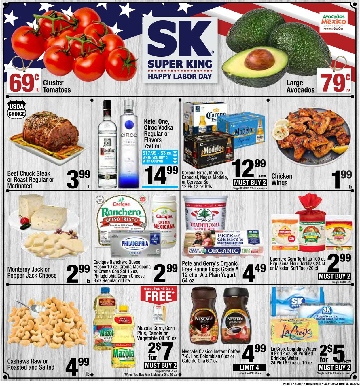 Super King Market Weekly Ad Circular - valid 08/31-09/06/2022