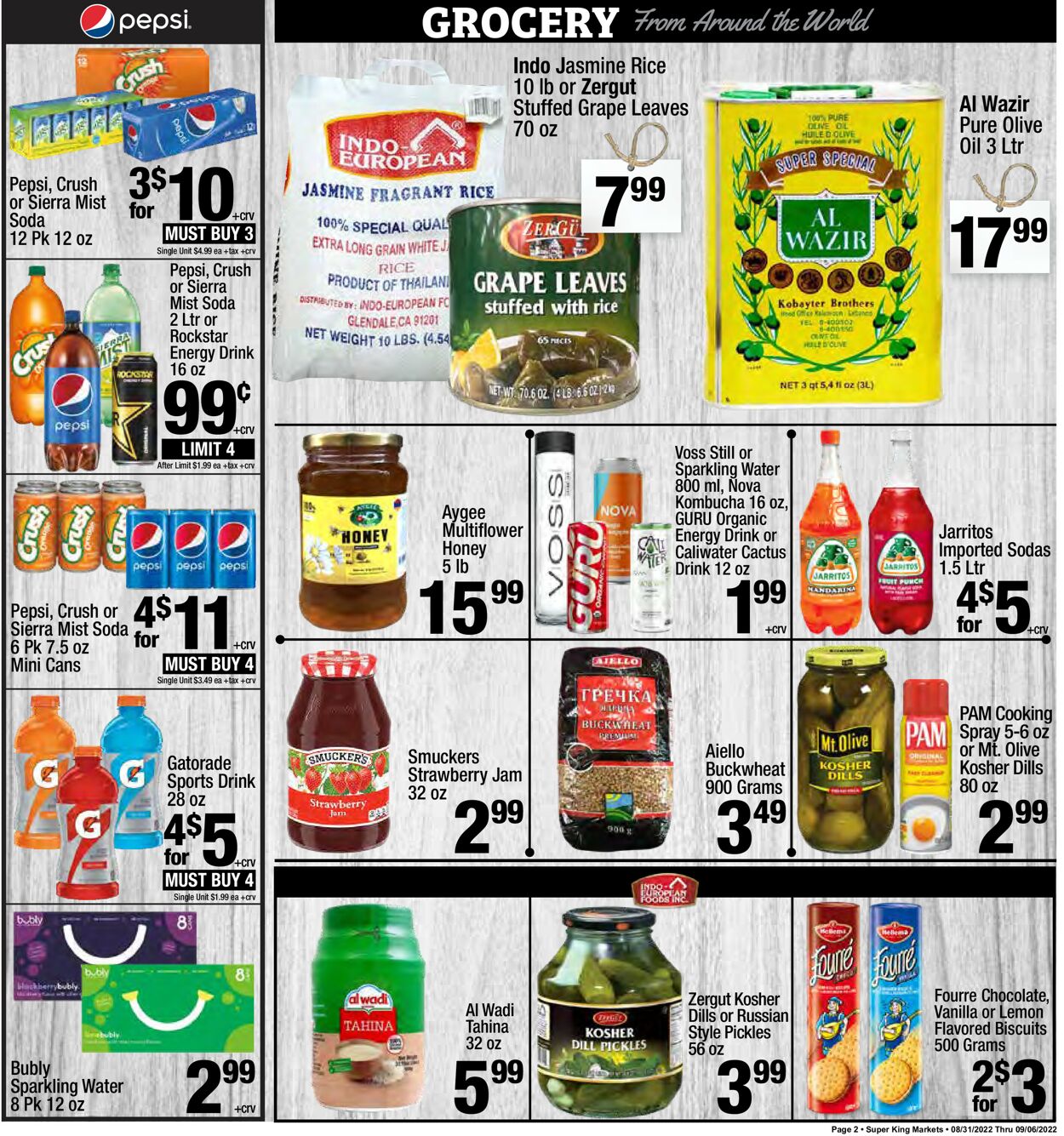 Super King Market Weekly Ad Circular - valid 08/31-09/06/2022 (Page 2)