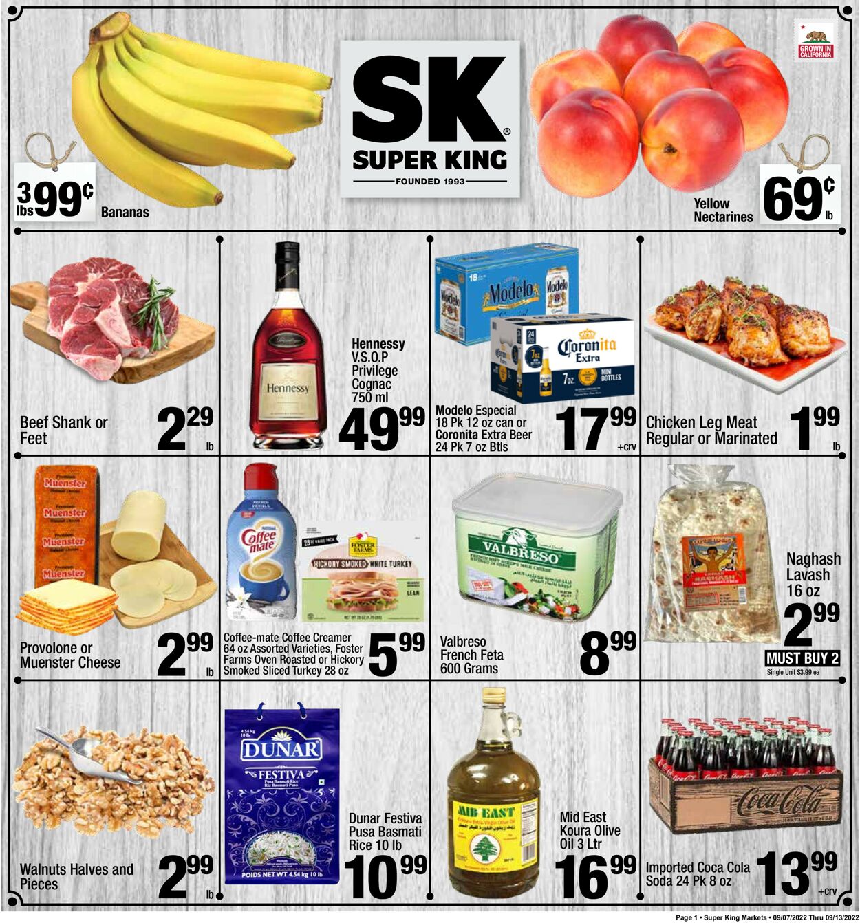 Super King Market Weekly Ad Circular - valid 09/07-09/13/2022