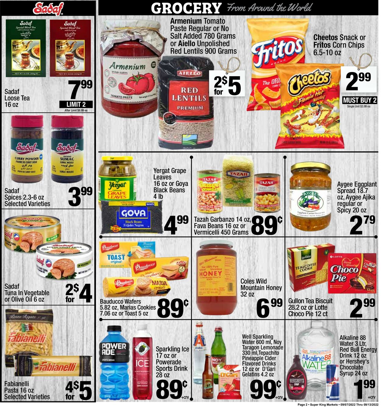 Super King Market Weekly Ad Circular - valid 09/07-09/13/2022 (Page 2)