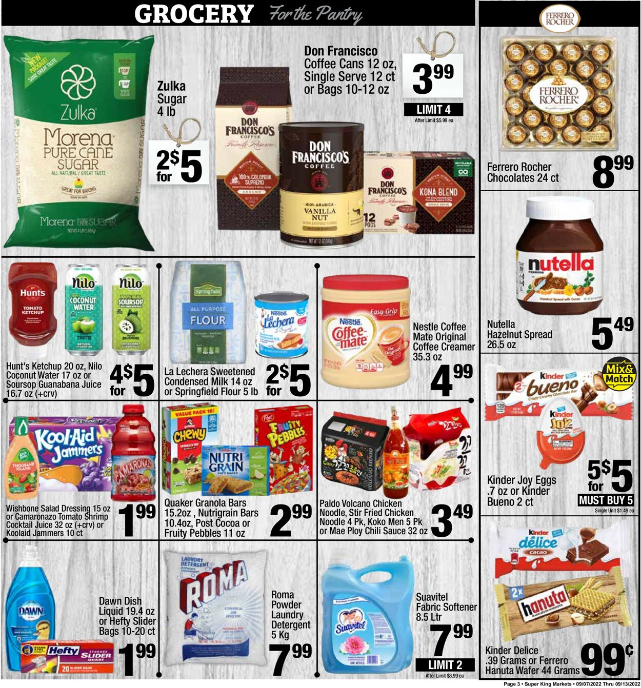 Super King Market Weekly Ad Circular - valid 09/07-09/13/2022 (Page 3)