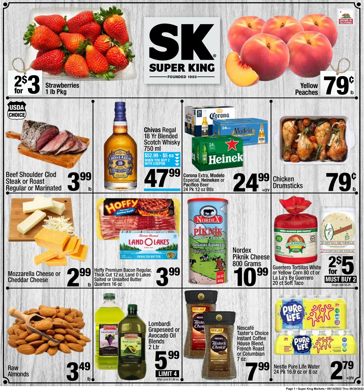 Super King Market Weekly Ad Circular - valid 09/14-09/20/2022