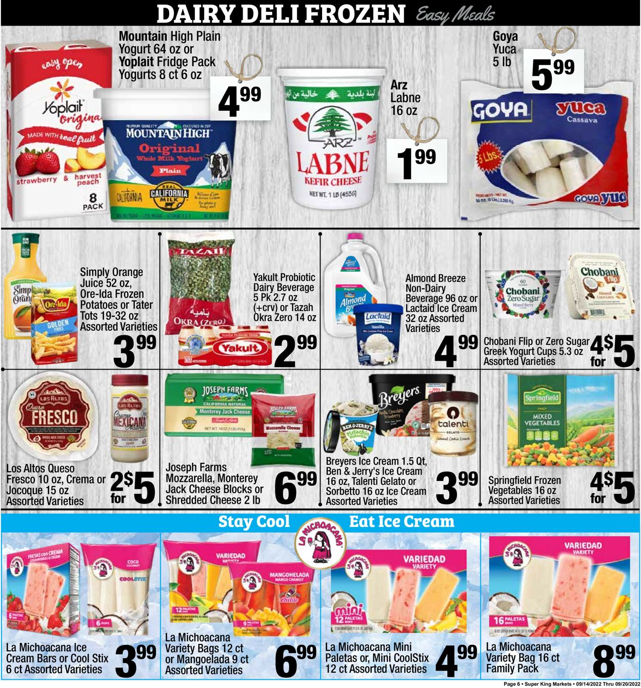 Super King Market Weekly Ad Circular - valid 09/14-09/20/2022 (Page 6)