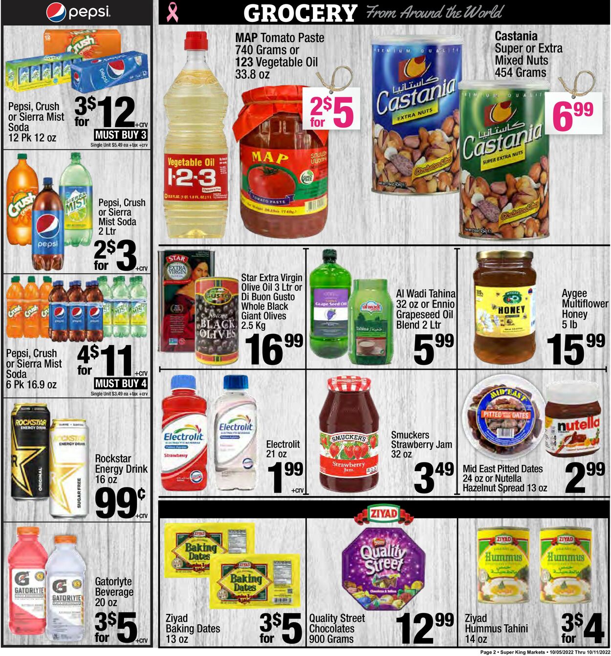 Super King Market Weekly Ad Circular - valid 10/05-10/11/2022 (Page 2)