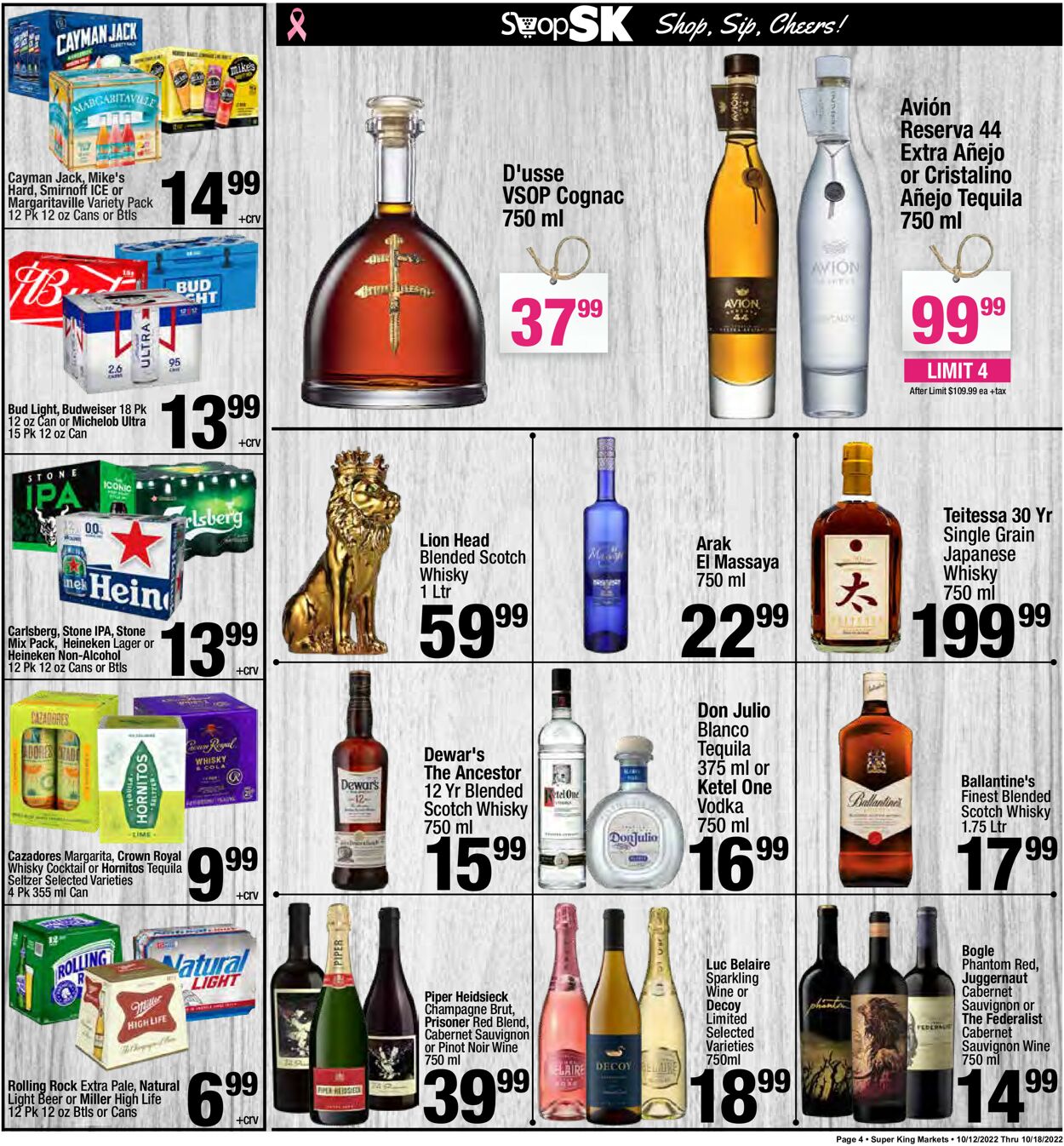 Super King Market Weekly Ad Circular - valid 10/12-10/18/2022 (Page 4)