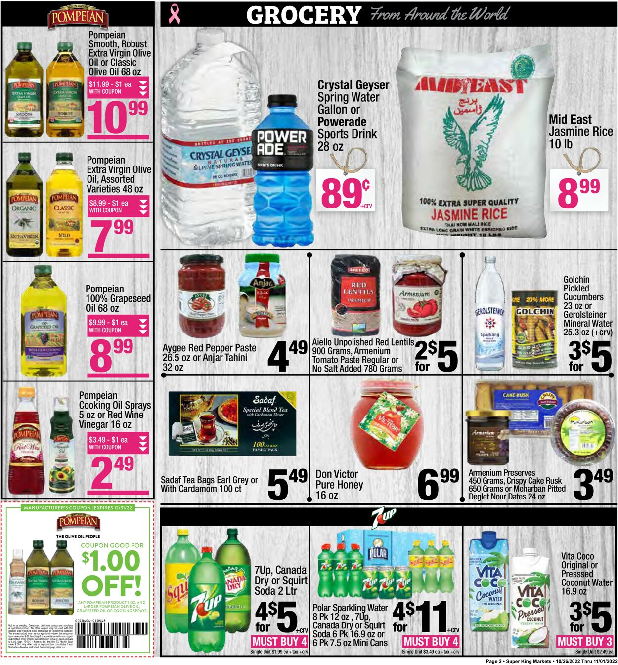 Super King Market Weekly Ad Circular - valid 10/26-11/01/2022 (Page 2)