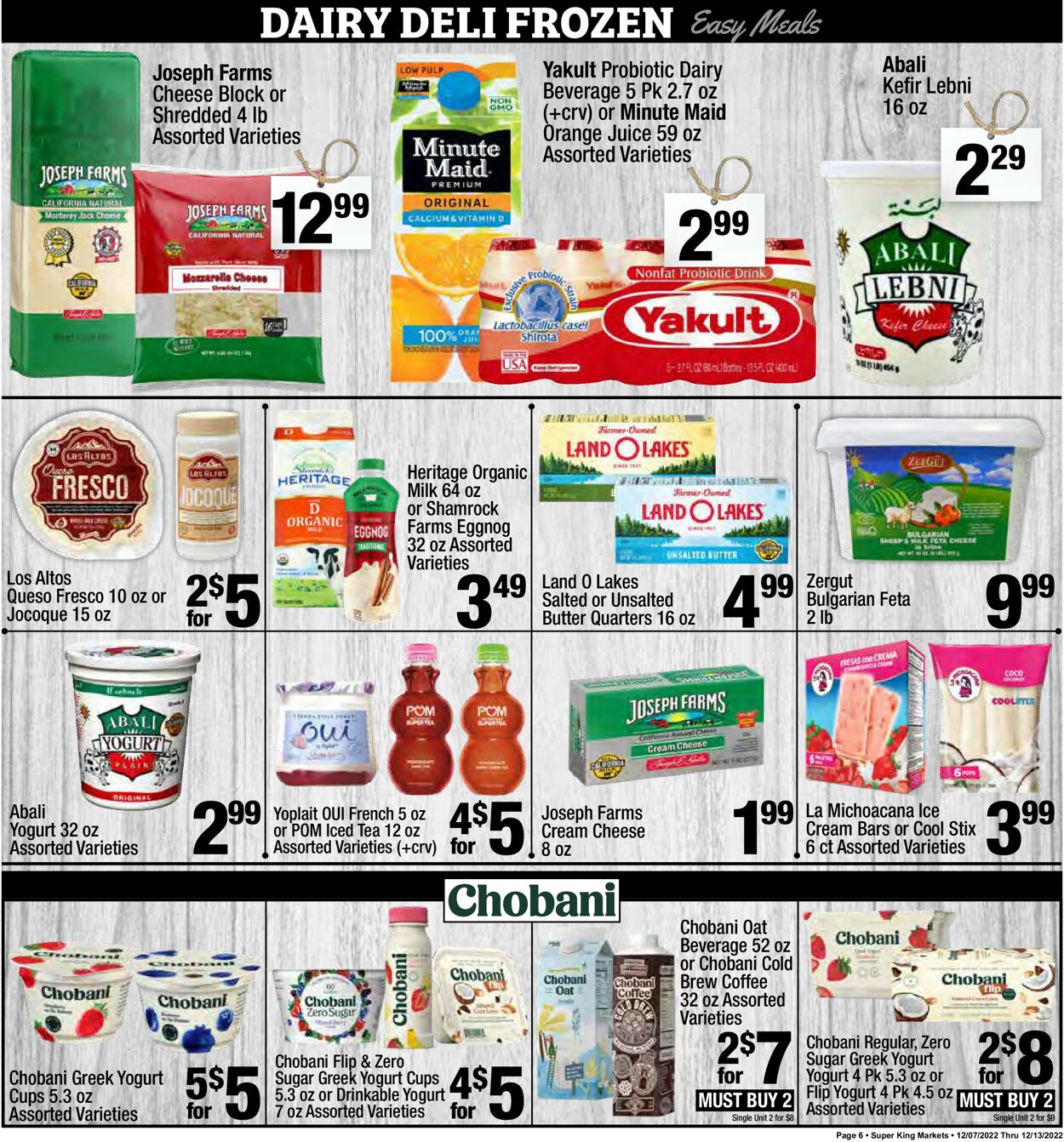 Super King Market Weekly Ad Circular - valid 12/07-12/13/2022 (Page 6)