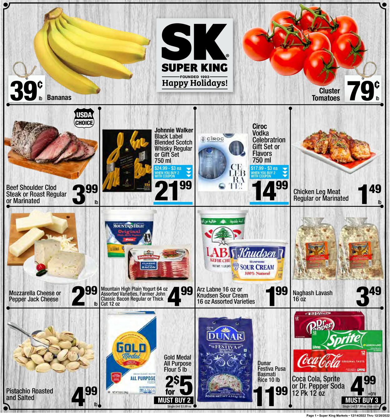 Super King Market Weekly Ad Circular - valid 12/14-12/20/2022