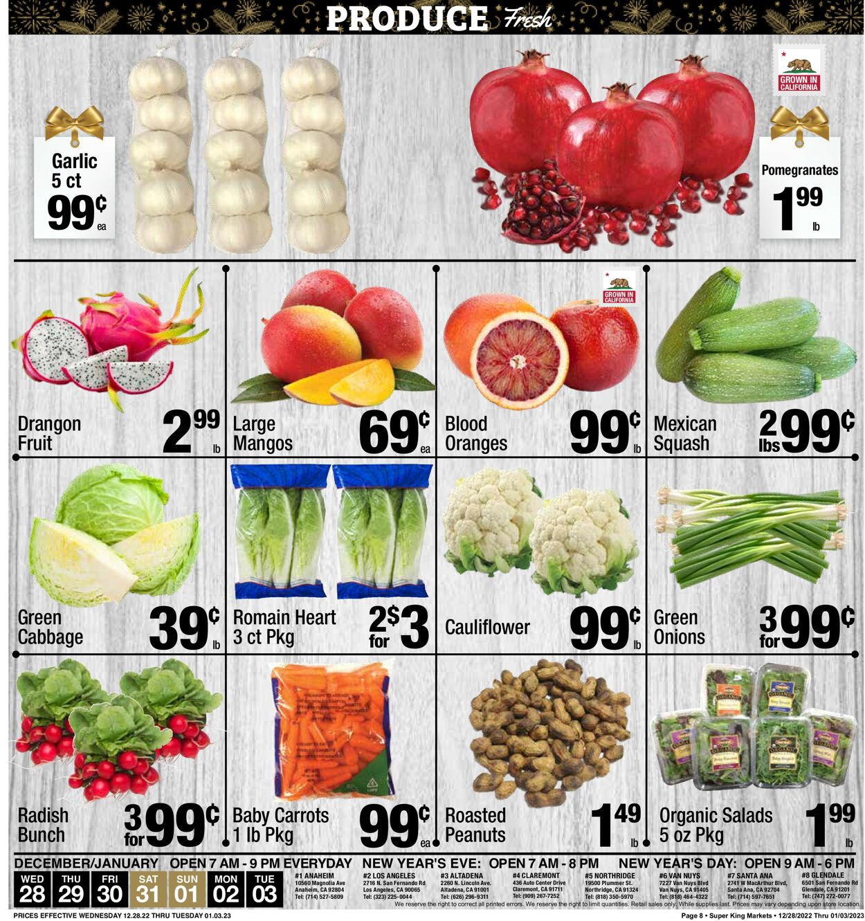 Super King Market Weekly Ad Circular - valid 12/27-01/03/2023 (Page 8)