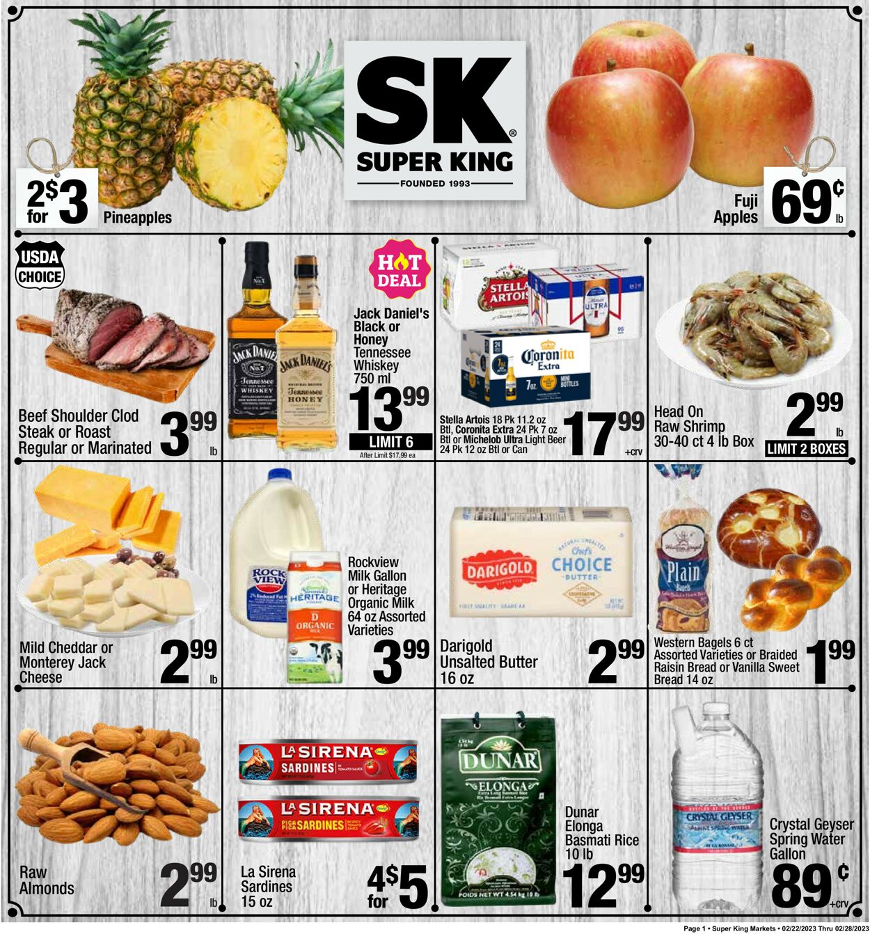 Super King Market Weekly Ad Circular - valid 02/22-02/28/2023