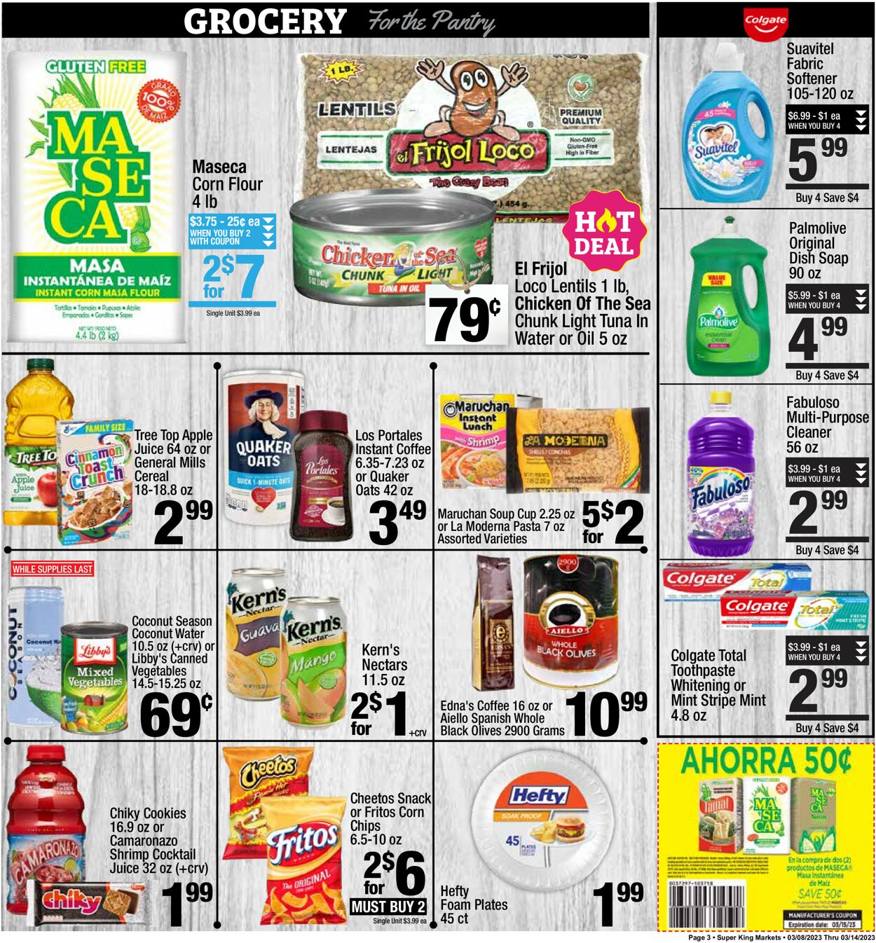 Super King Market Weekly Ad Circular - valid 03/08-03/14/2023 (Page 3)
