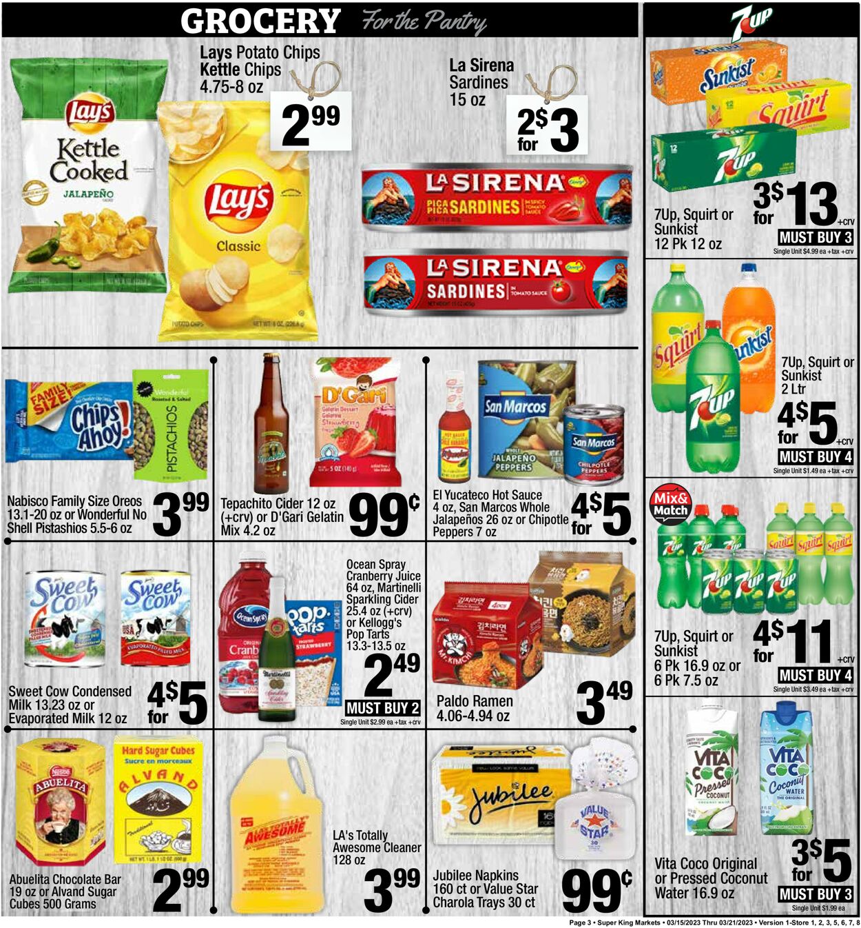 Super King Market Weekly Ad Circular - valid 03/15-03/21/2023 (Page 3)