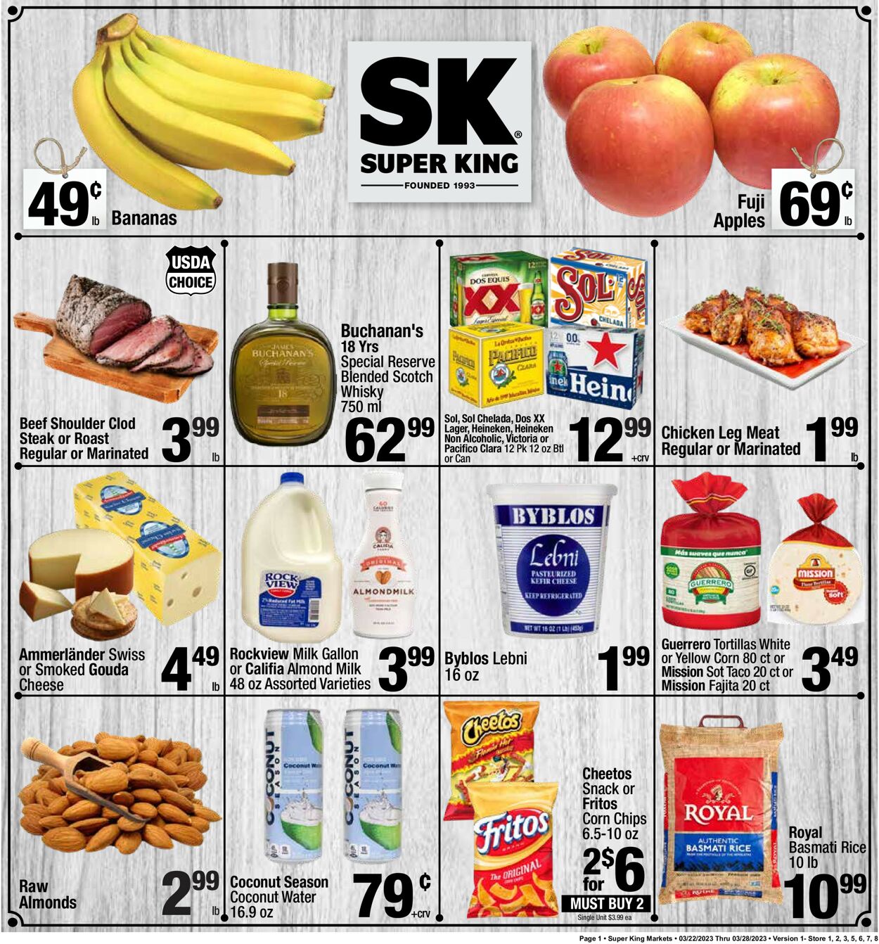 Super King Market Weekly Ad Circular - valid 03/22-03/28/2023