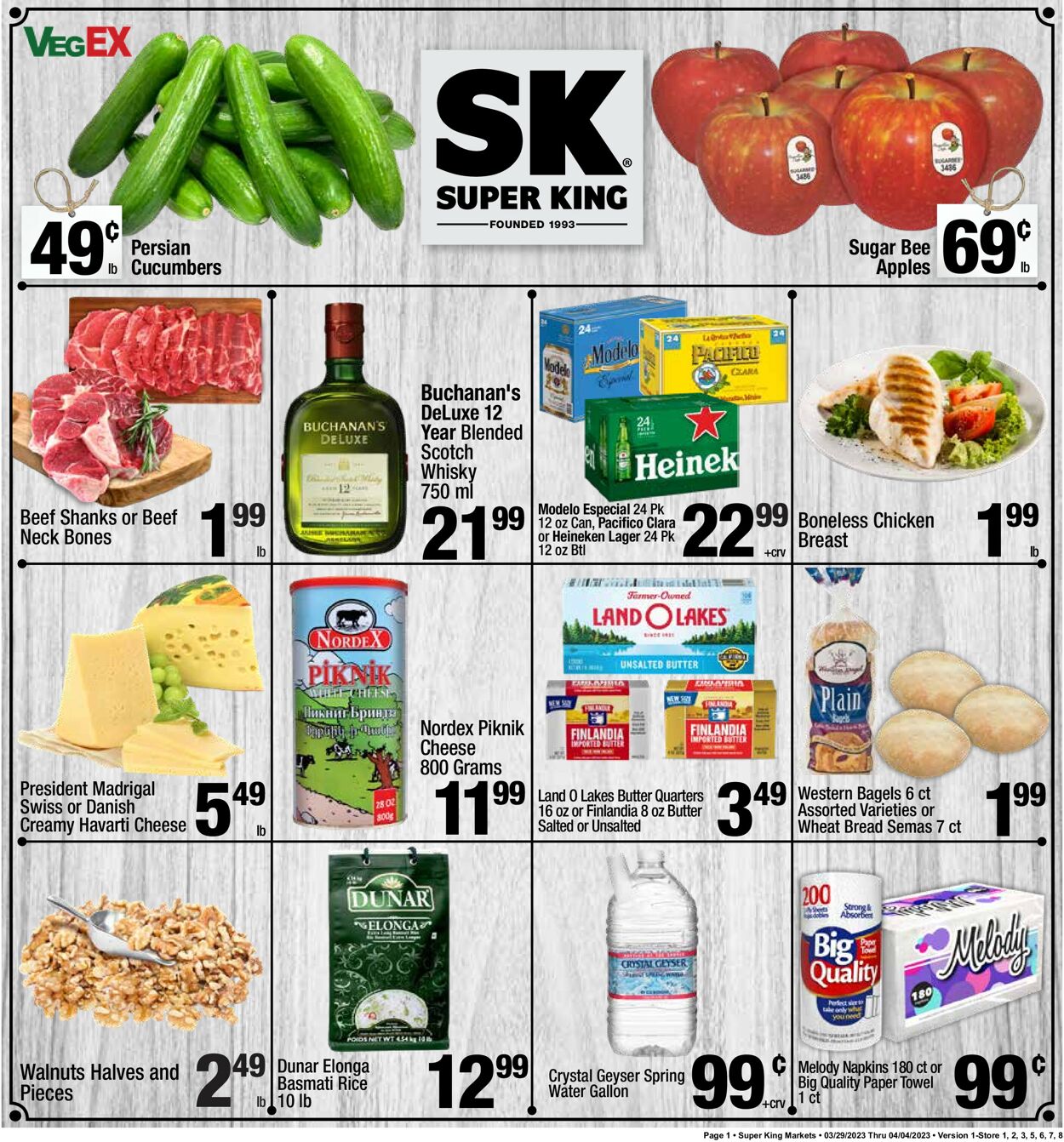 Super King Market Weekly Ad Circular - valid 03/29-04/04/2023