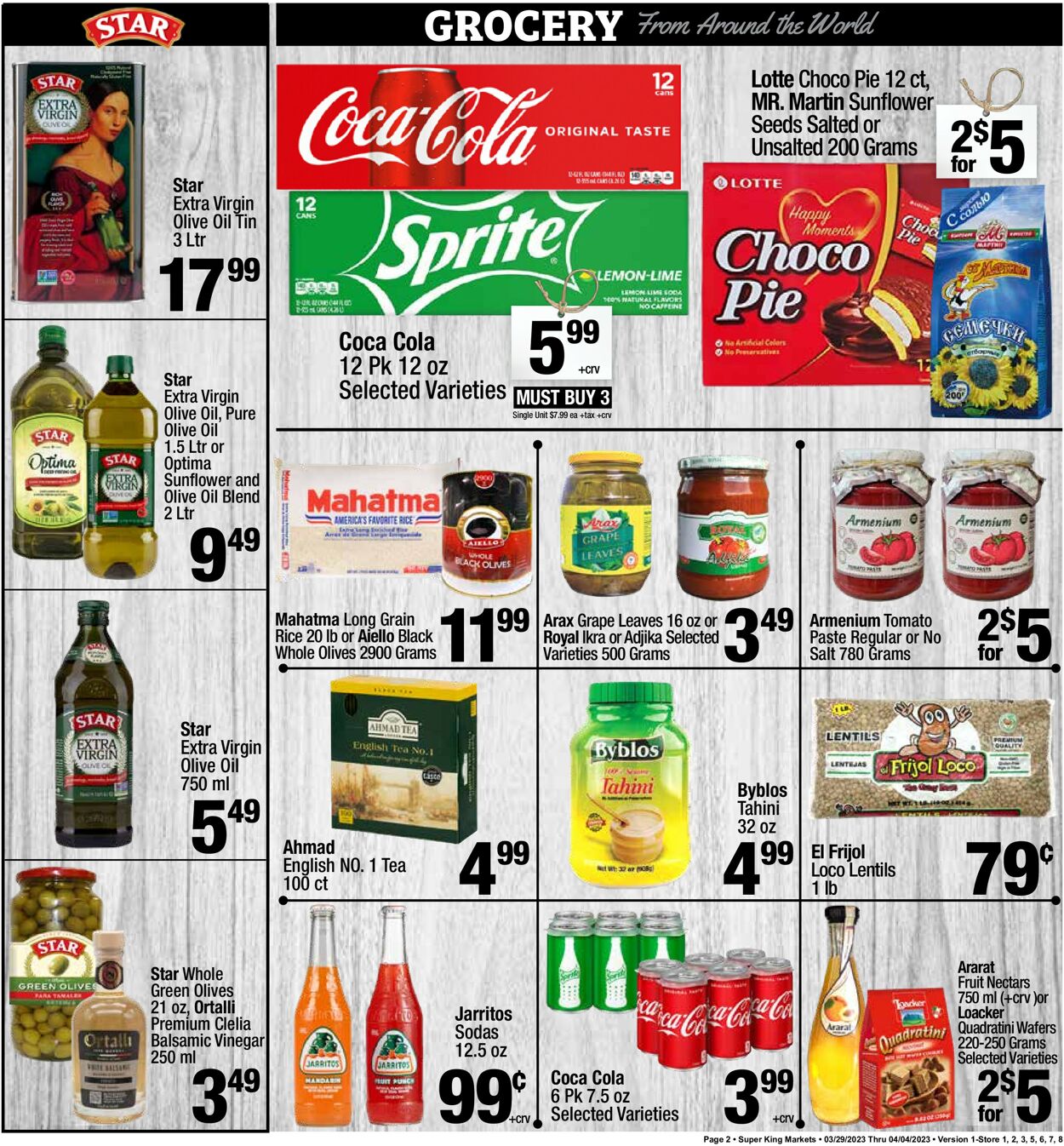 Super King Market Weekly Ad Circular - valid 03/29-04/04/2023 (Page 2)