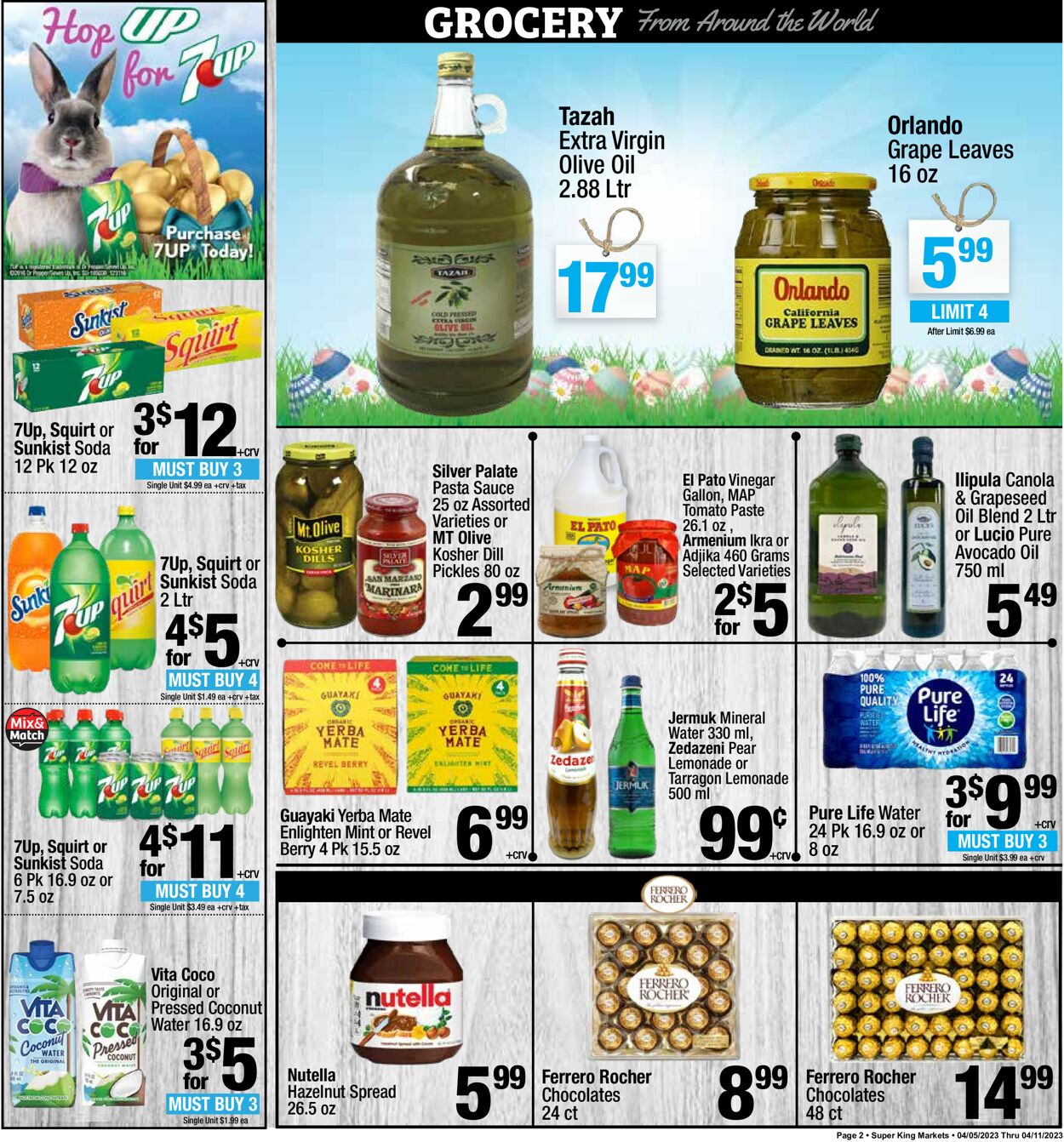 Super King Market Weekly Ad Circular - valid 04/05-04/11/2023 (Page 2)