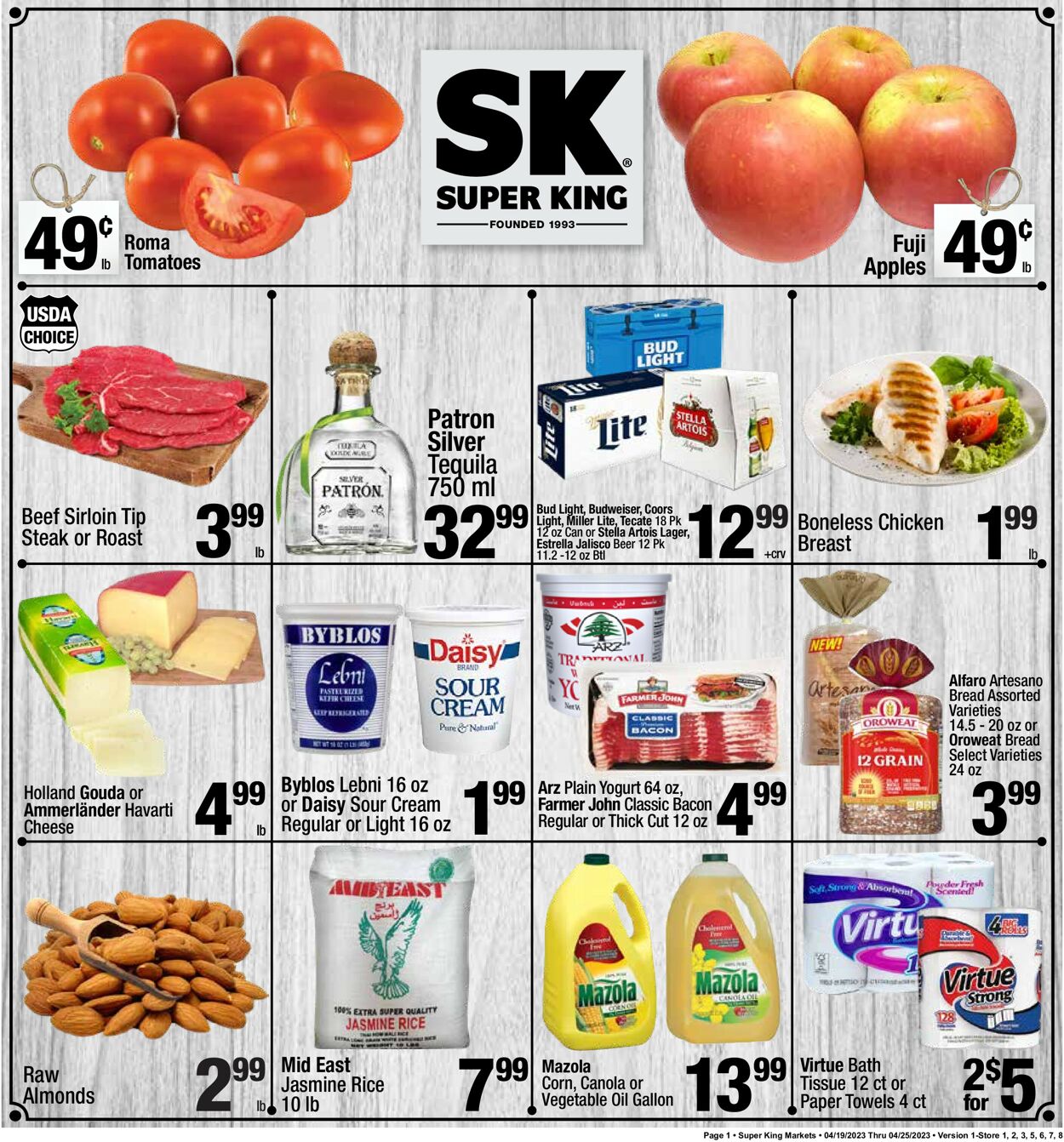 Super King Market Weekly Ad Circular - valid 04/19-04/25/2023