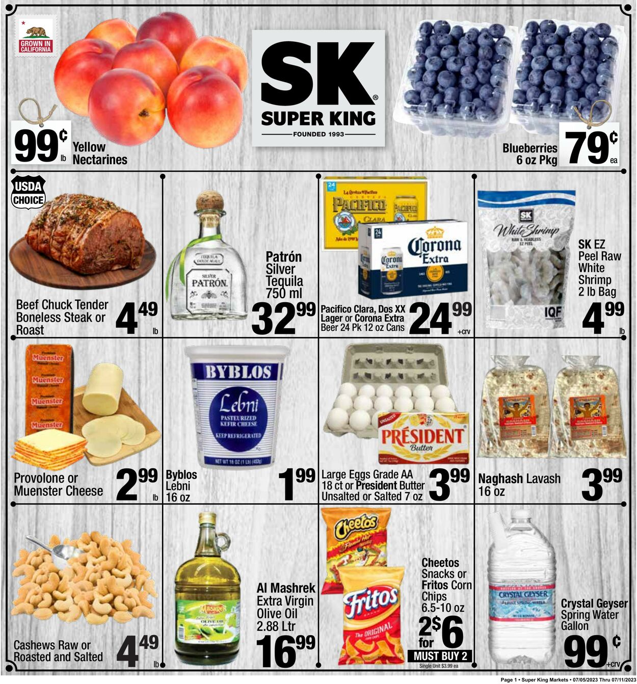 Super King Market Weekly Ad Circular - valid 07/05-07/11/2023