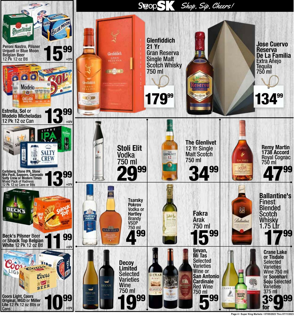 Super King Market Weekly Ad Circular - valid 07/05-07/11/2023 (Page 4)