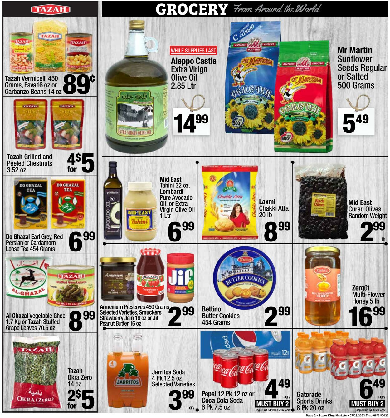 Super King Market Weekly Ad Circular - valid 07/26-08/01/2023 (Page 2)