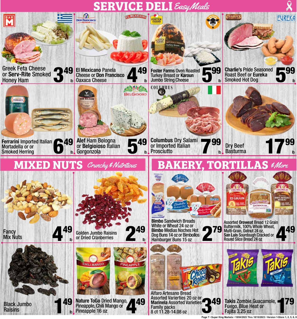 Super King Market Weekly Ad Circular - valid 10/04-10/10/2023 (Page 7)