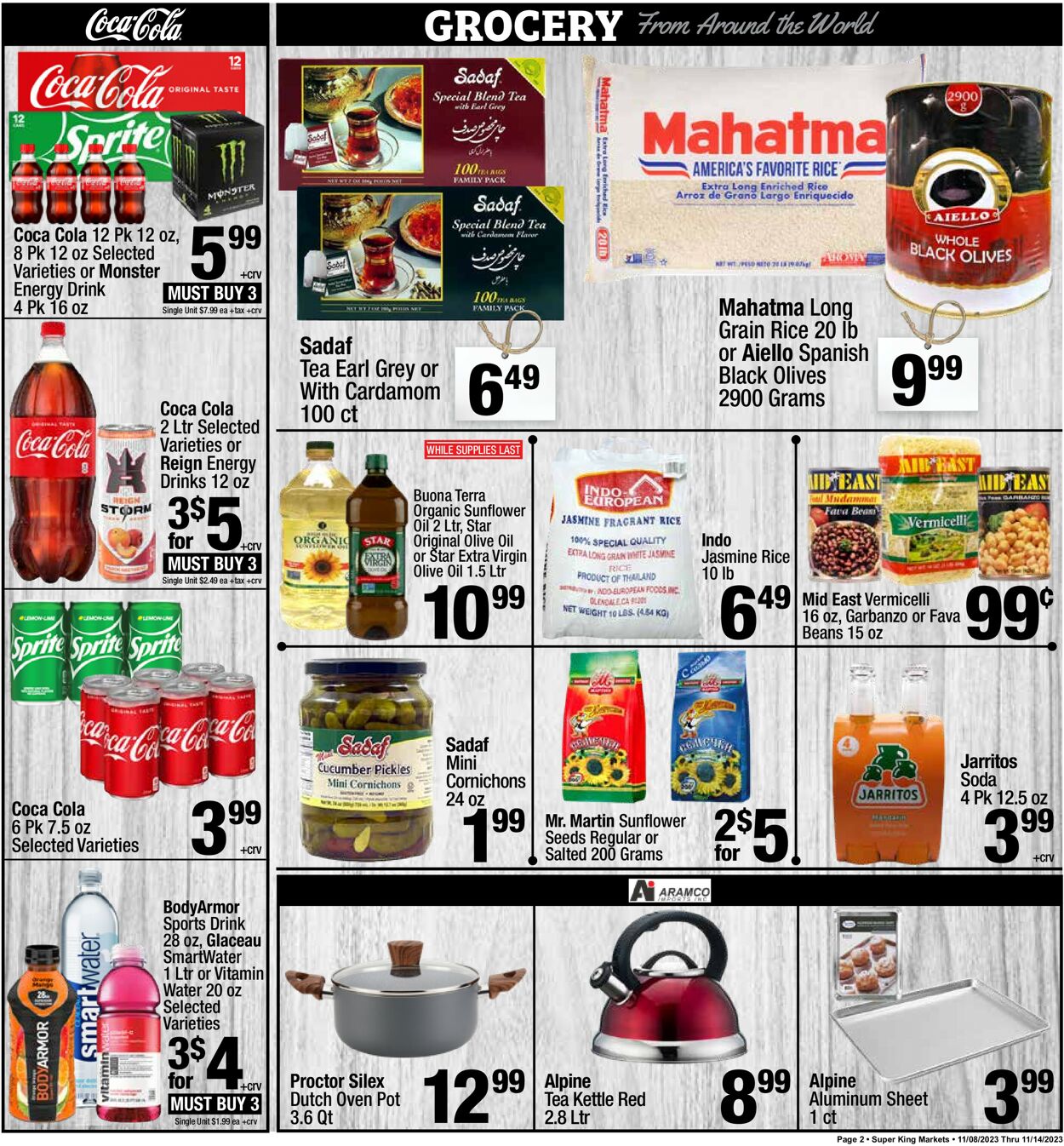 Super King Market Weekly Ad Circular - valid 11/08-11/14/2023 (Page 2)