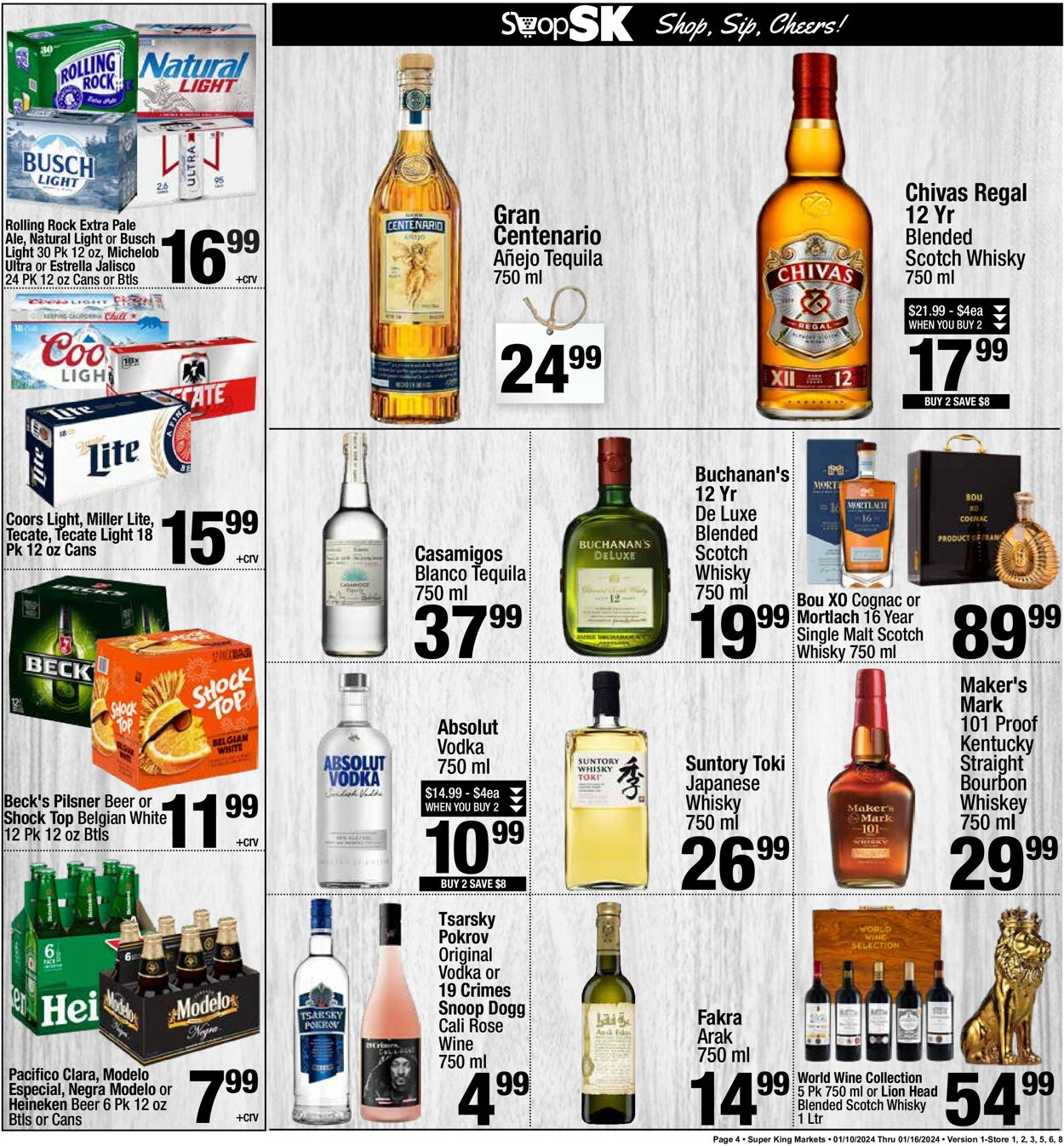 Super King Market Weekly Ad Circular - valid 01/10-01/16/2024 (Page 4)