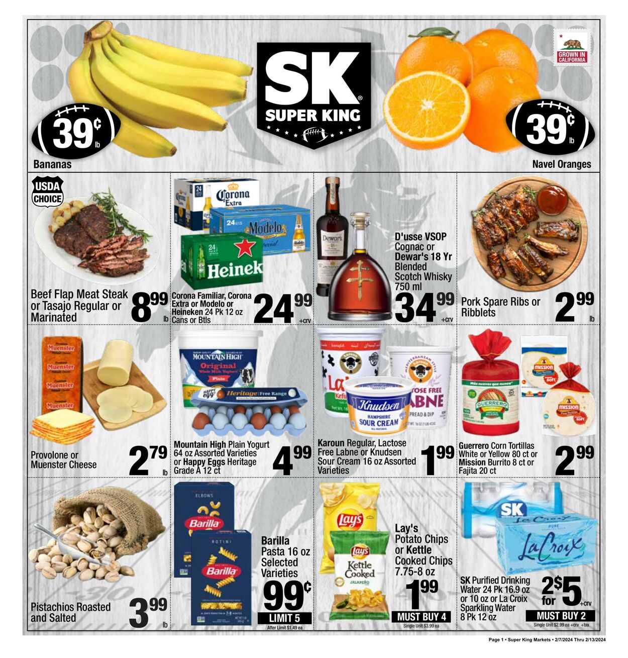 Super King Market Weekly Ad Circular - valid 02/07-02/13/2024