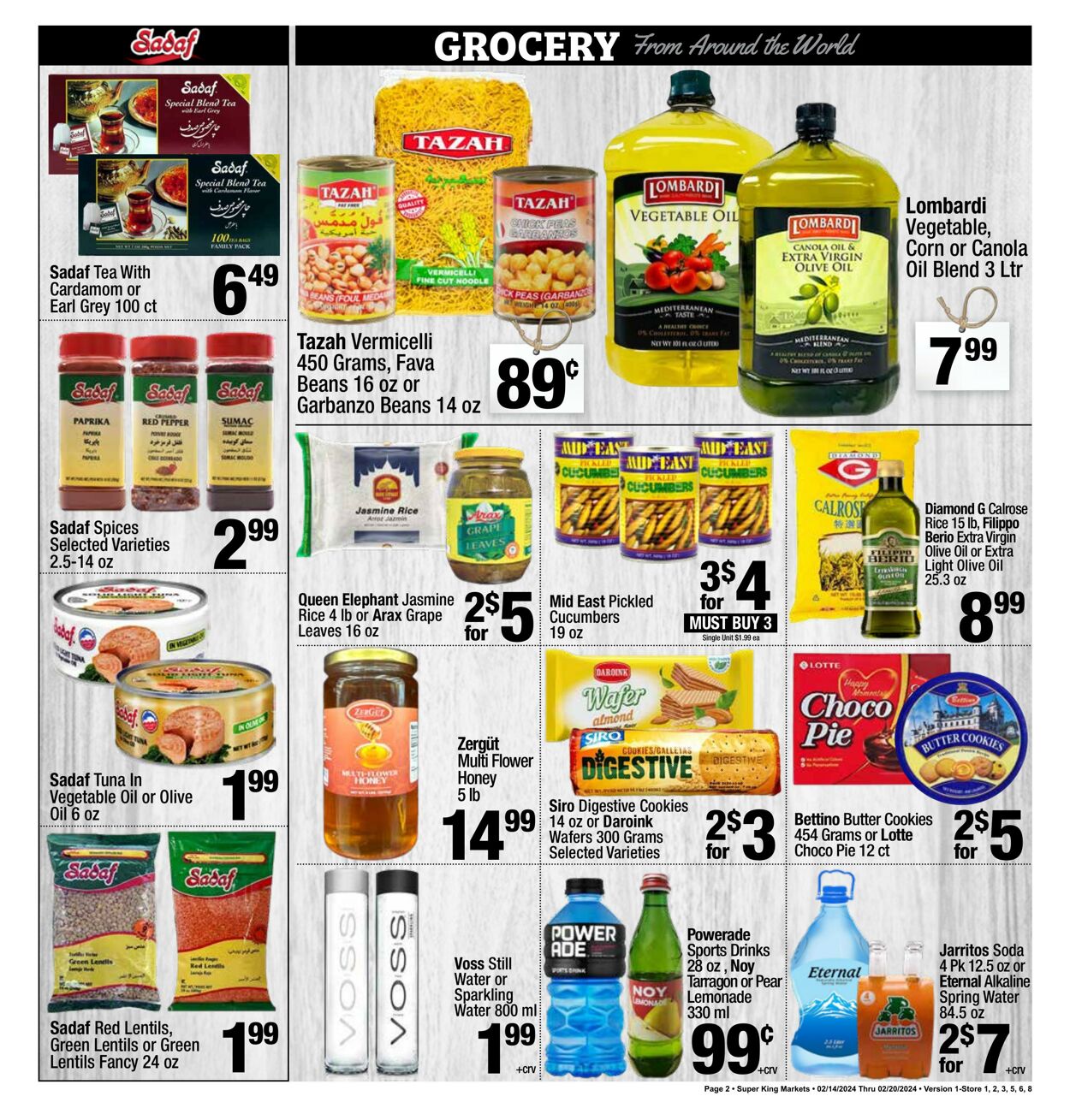 Super King Market Weekly Ad Circular - valid 02/14-02/20/2024 (Page 2)