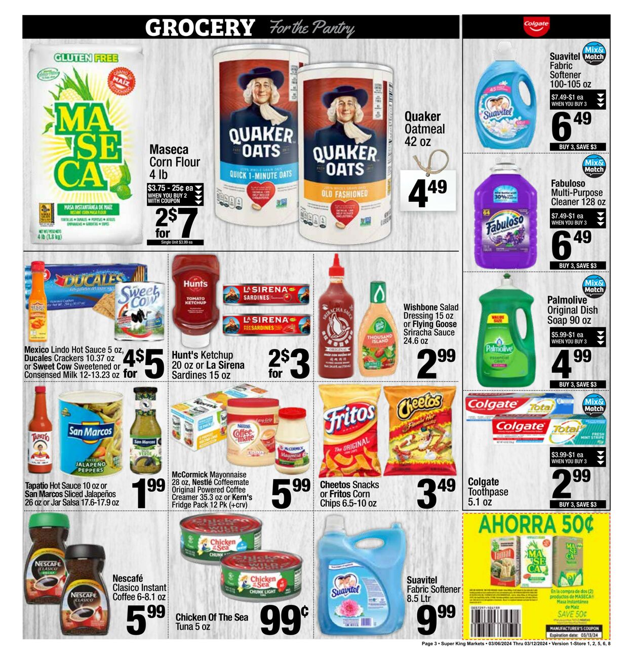 Super King Market Weekly Ad Circular - valid 03/06-03/12/2024 (Page 3)