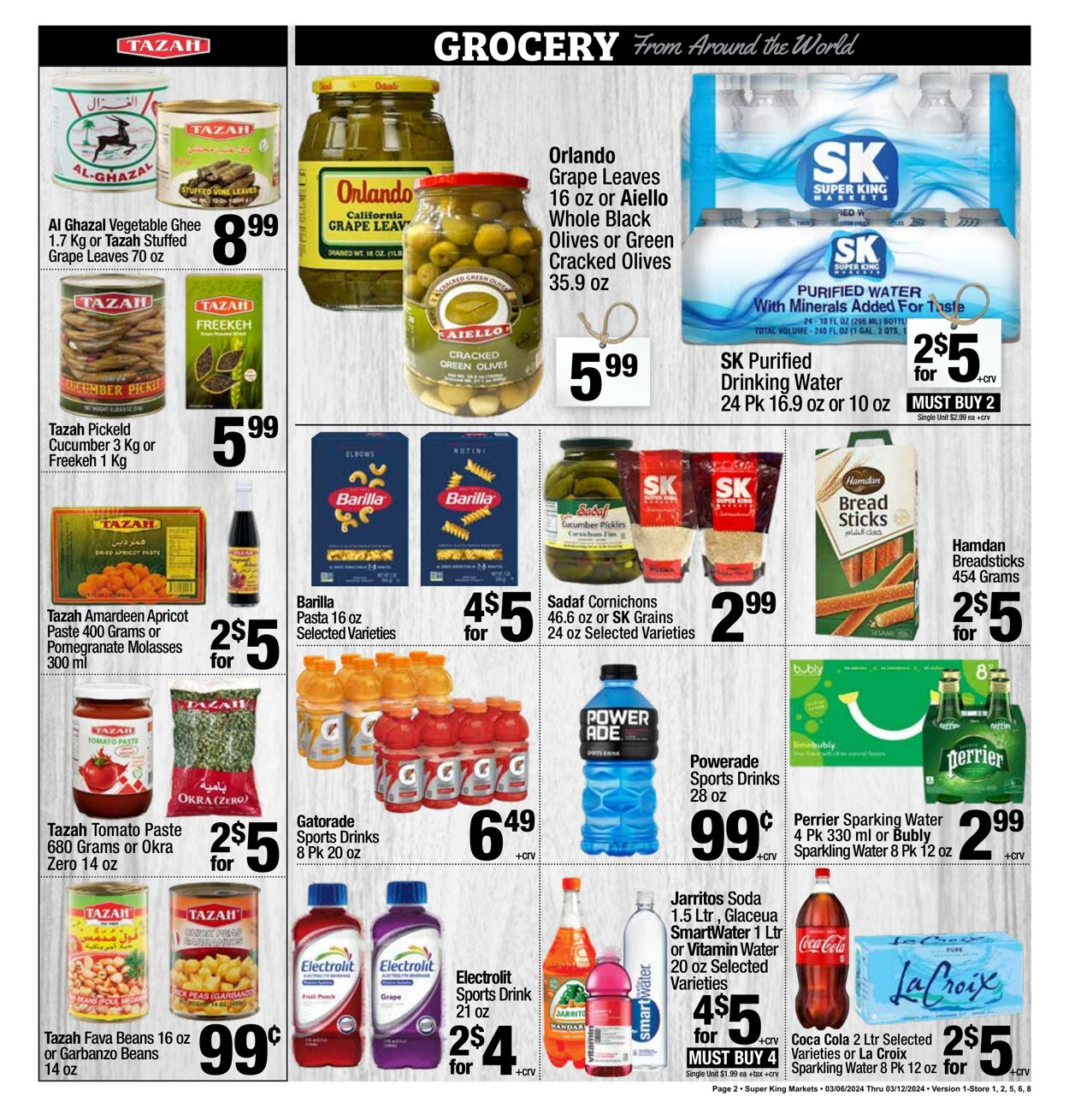 Super King Market Weekly Ad Circular - valid 03/12-03/17/2024 (Page 2)