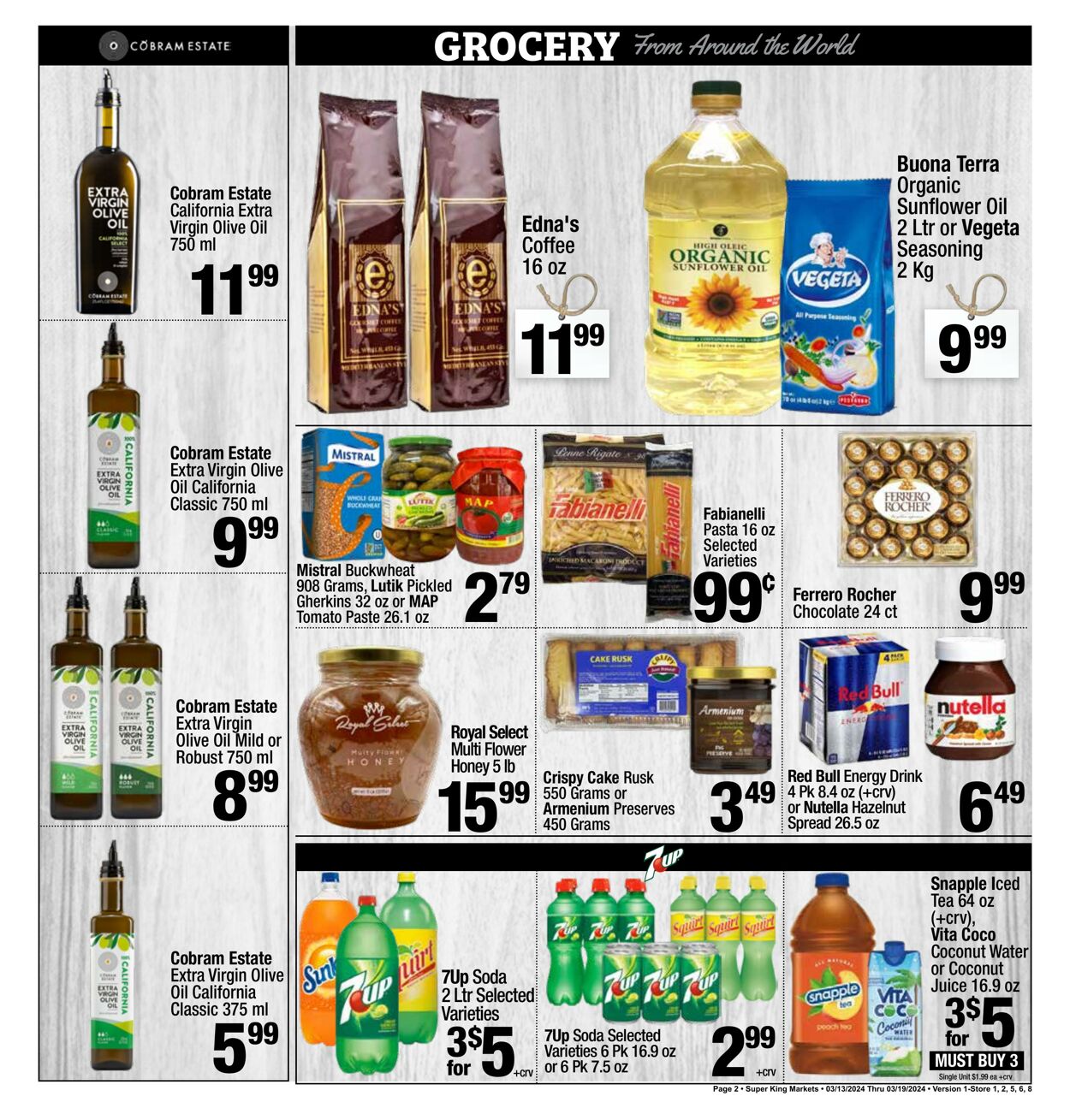 Super King Market Weekly Ad Circular - valid 03/12-03/19/2024 (Page 2)