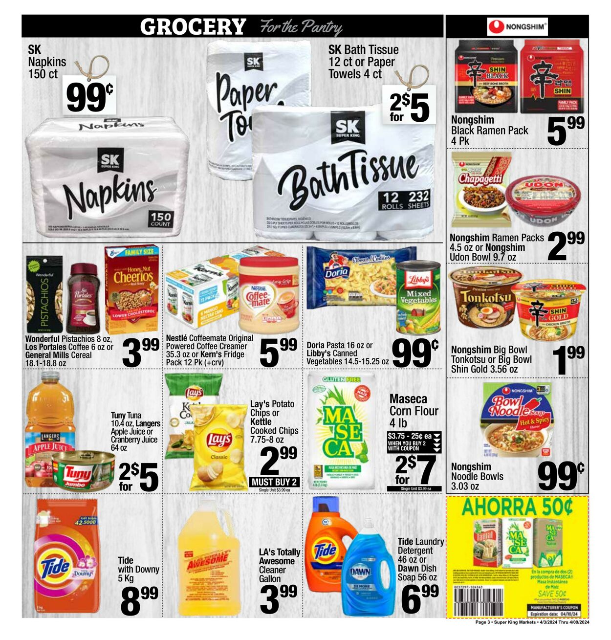 Super King Market Weekly Ad Circular - valid 04/03-04/09/2024 (Page 3)
