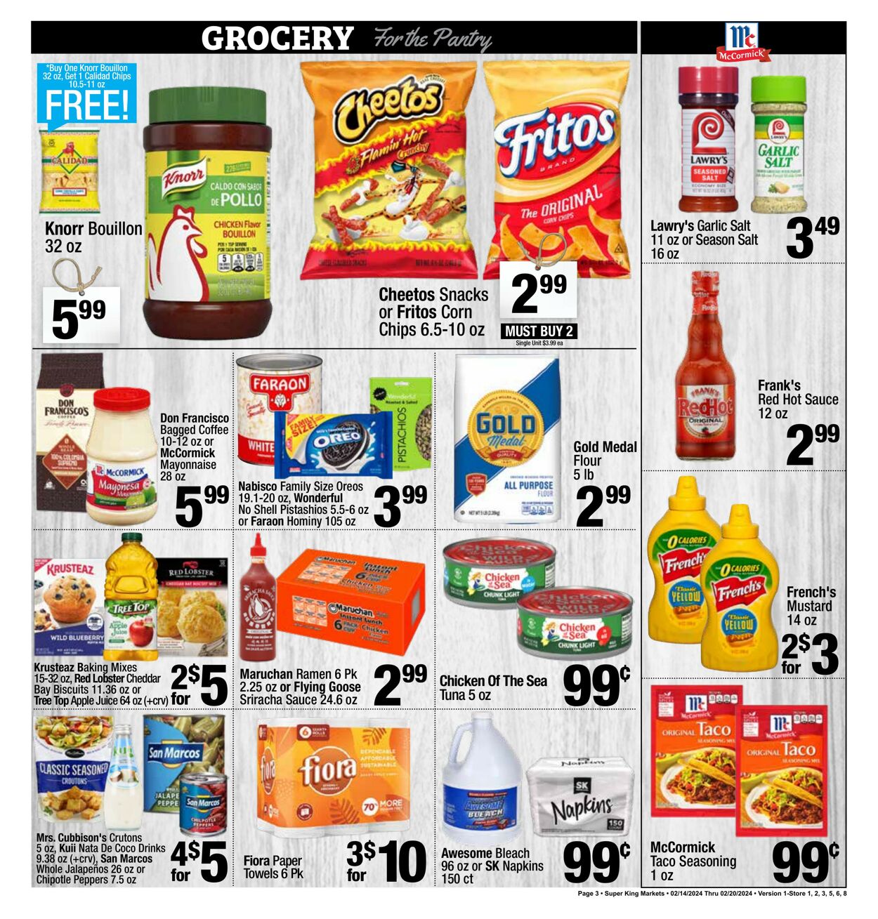 Super King Market Weekly Ad Circular - valid 04/17-04/23/2024 (Page 3)