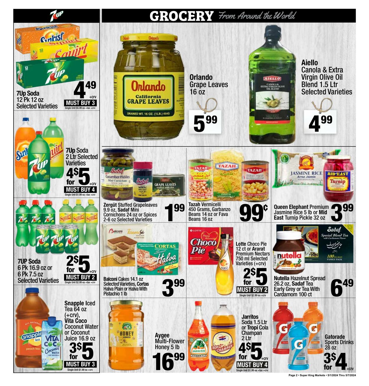 Super King Market Weekly Ad Circular - valid 05/01-05/07/2024 (Page 2)
