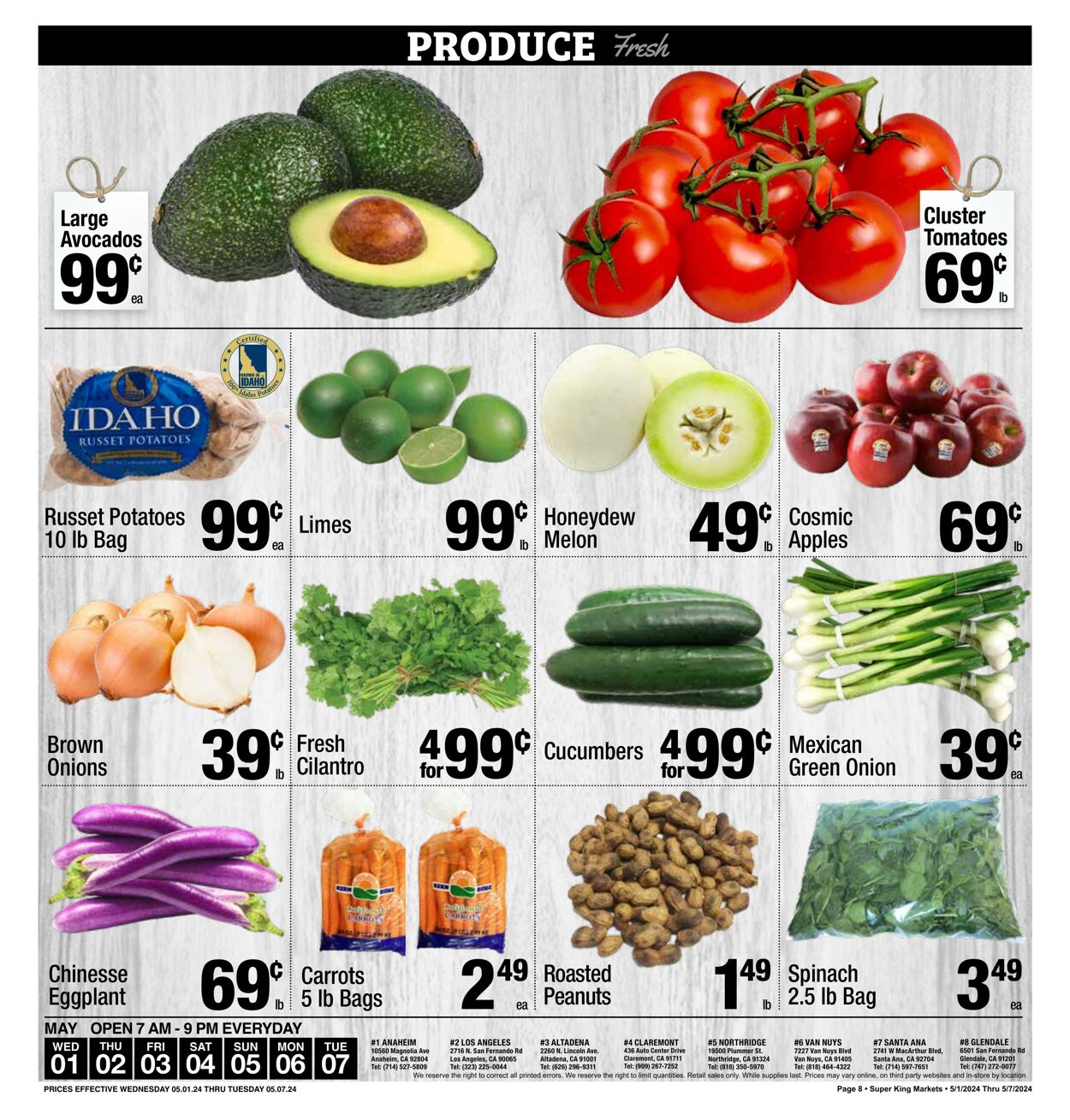Super King Market Weekly Ad Circular - valid 05/01-05/07/2024 (Page 8)