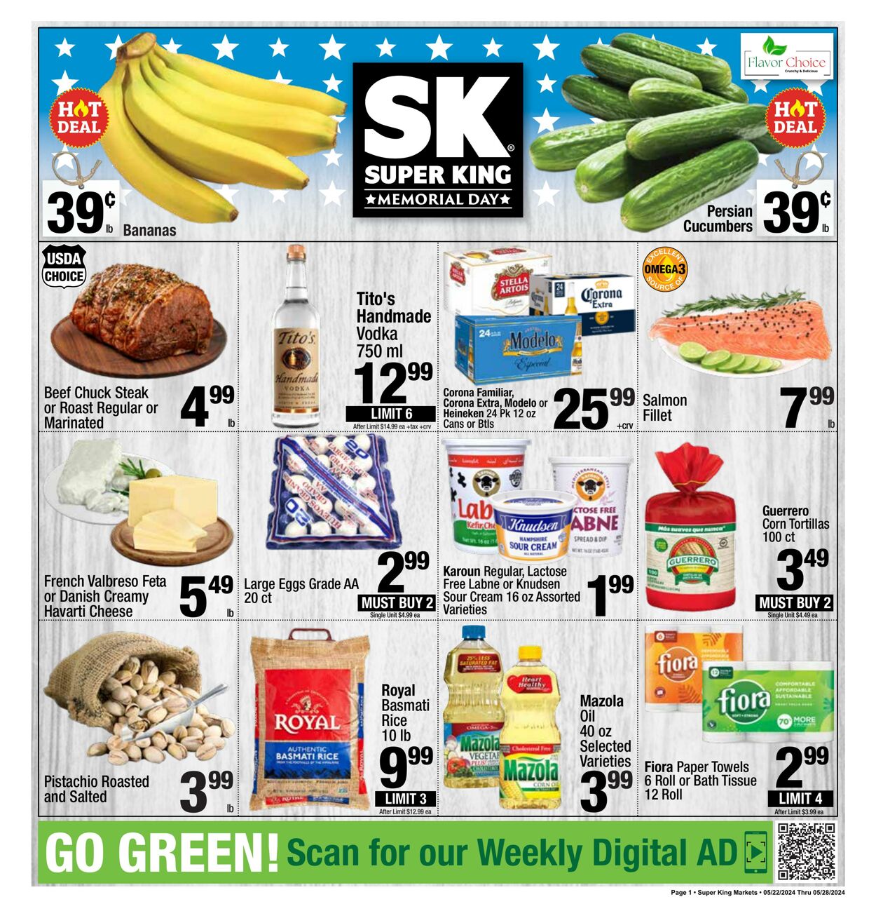 Super King Market Weekly Ad Circular - valid 05/22-05/28/2024