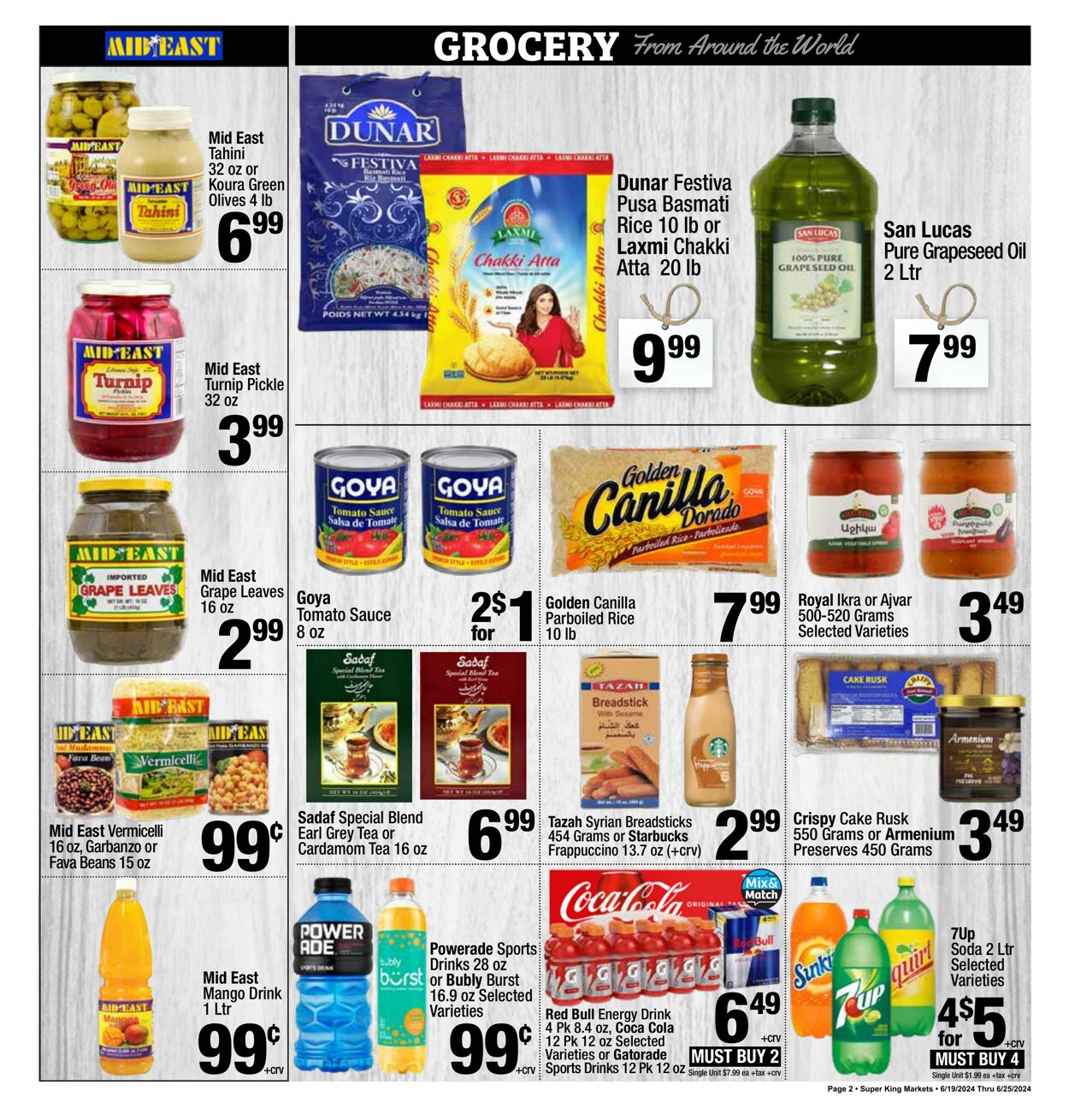 Super King Market Weekly Ad Circular - valid 06/19-06/25/2024 (Page 2)